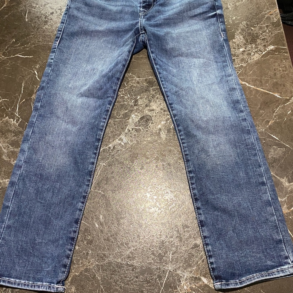 True Religion Jennie Curvy Capri Jeans – Size 27 – Flap Pocket Classic Y2K Vibes - Picture 2 of 8